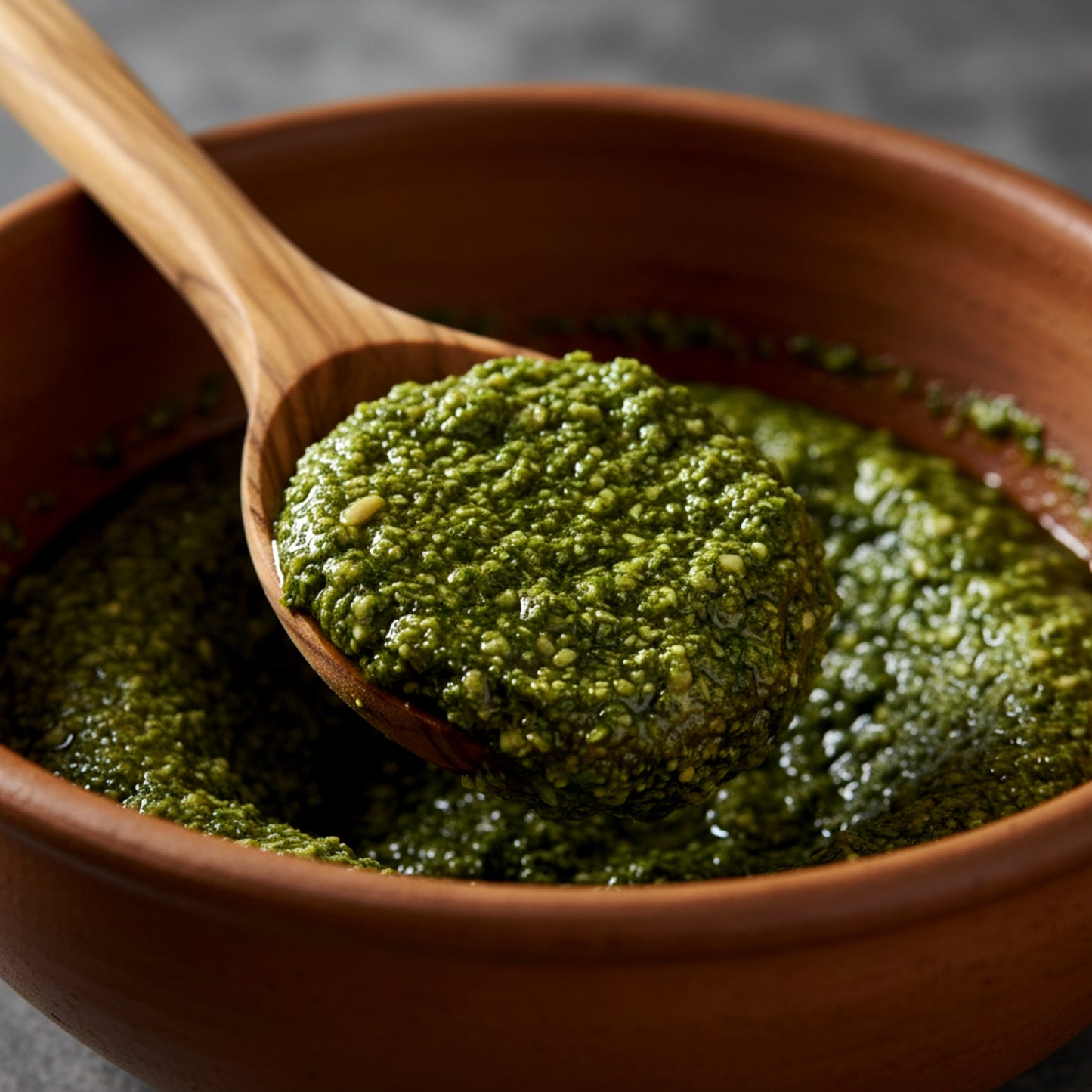 Hand carved olive wood cooking and tasting spoon.