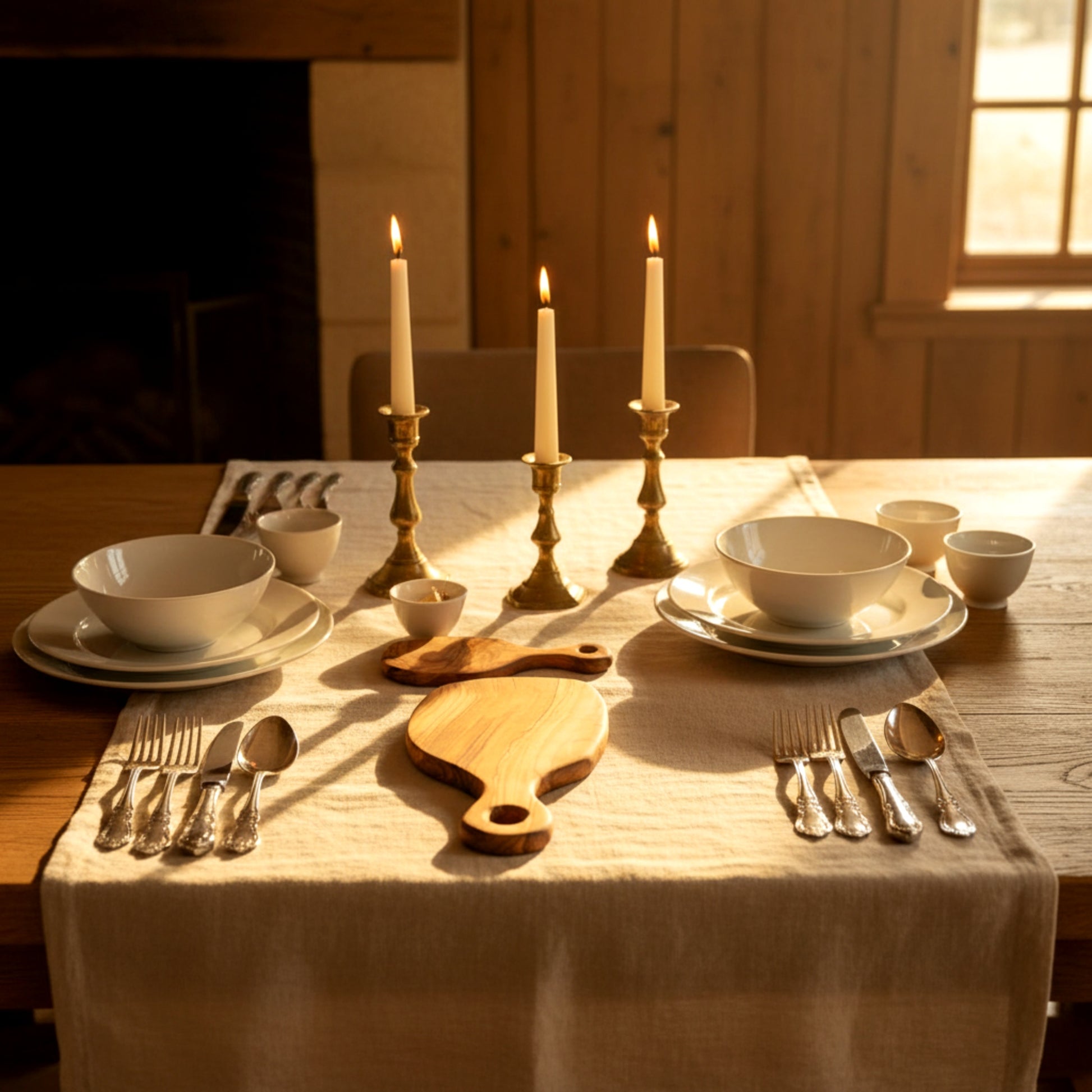 Olive wood serving paddle board for cheese and charcuterie.